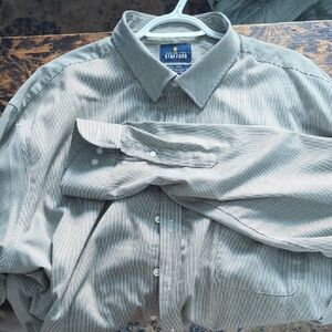 Stafford Men's Gray Shirt